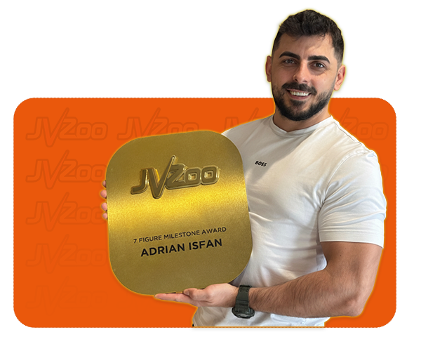 Adrian Isfan - 7-Figure JVZoo Award